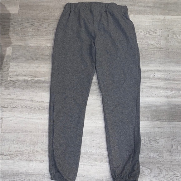 NWOT Dark Grey Drawstring Joggers - Picture 3 of 5